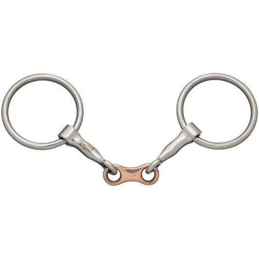 Tough 1 Miniature French Link Loose Ring Bit - Houlihan Saddlery LLC