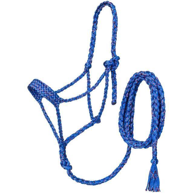 Tough1 Premium Mule Tape Halter with Lead-Pony - Houlihan Saddlery LLC