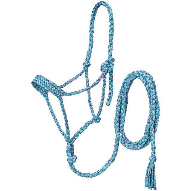 Tough1 Premium Mule Tape Halter with Lead-Pony - Houlihan Saddlery LLC