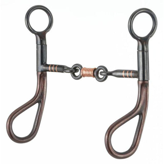 Tough 1 Teardrop Dogbone Snaffle Bit - Houlihan Saddlery LLC