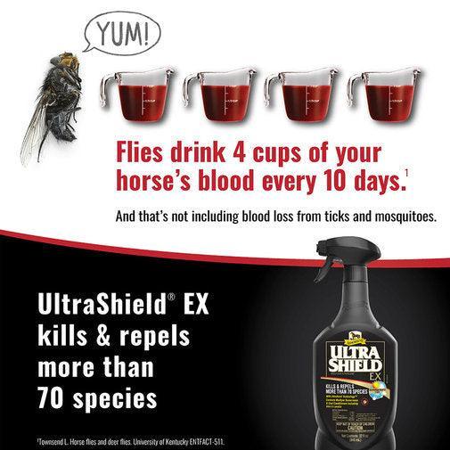 Ultra Shield EX Horse Insecticide and Repellent - Houlihan Saddlery LLC