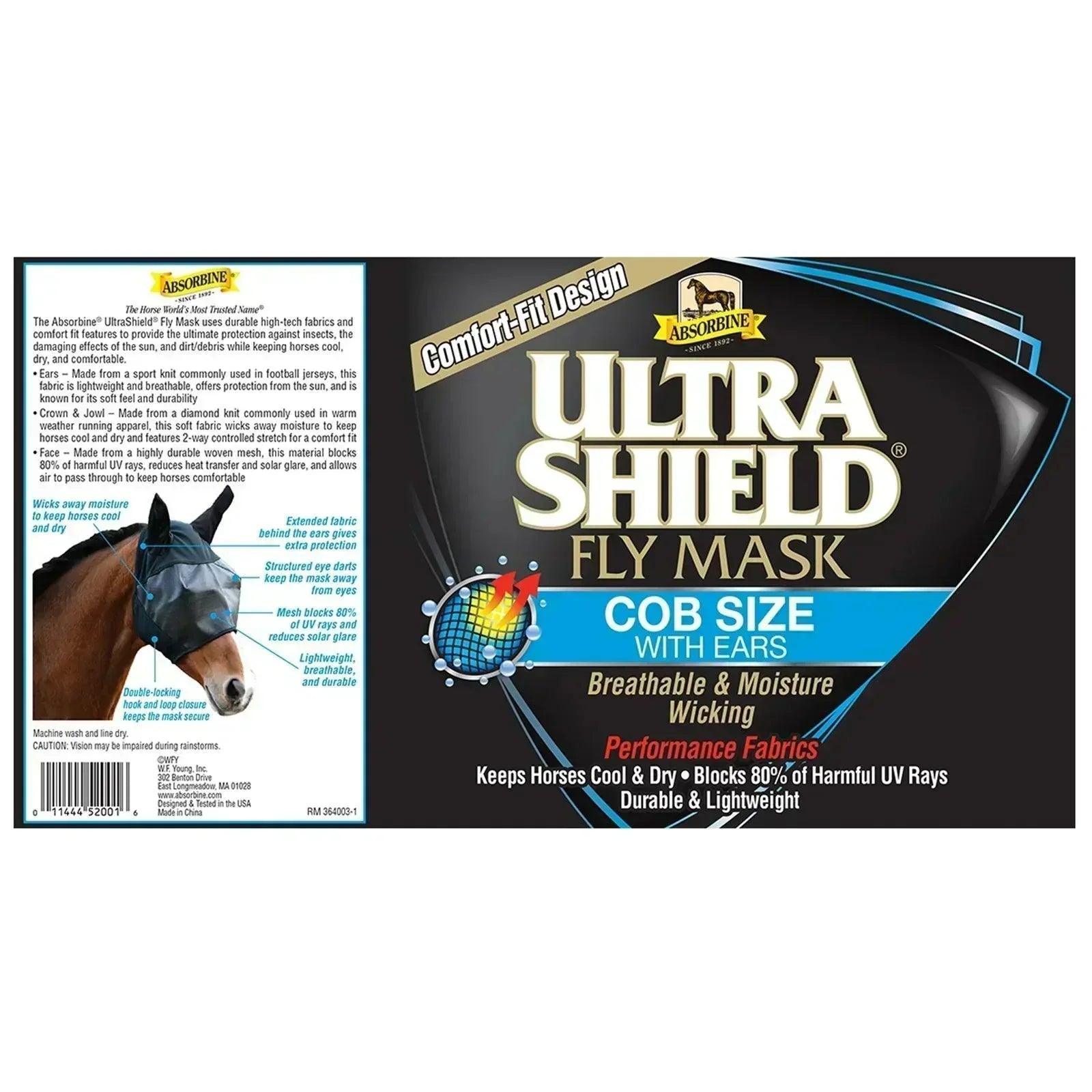 Ultra Shield Fly Mask - Houlihan Saddlery LLC