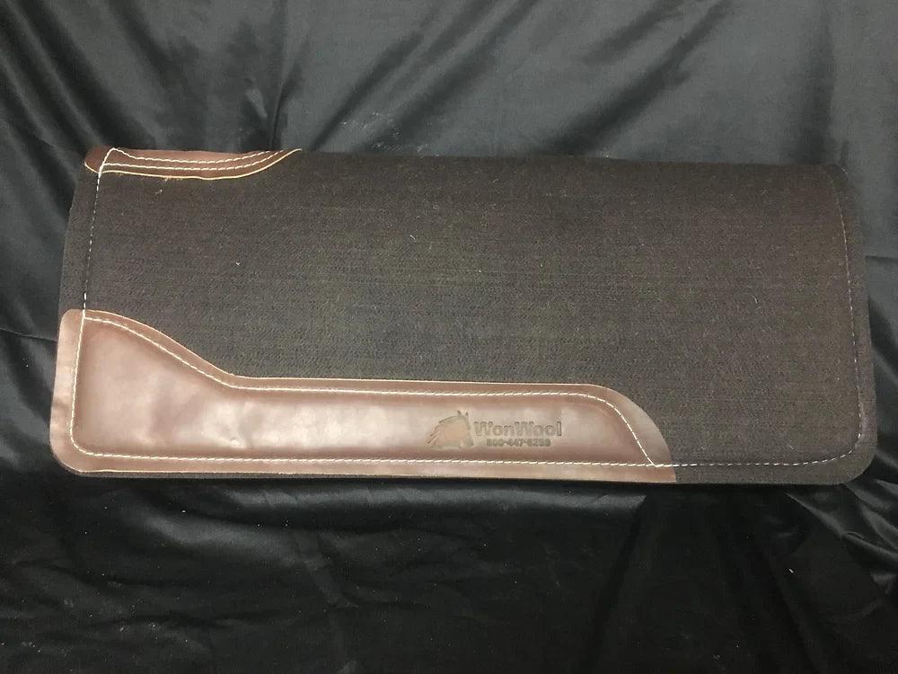 WonWool Black Ultra Pad - Houlihan Saddlery LLC