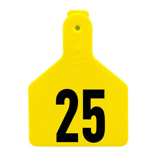 Z1 No-Snag Numbered Calf Tags - Houlihan Saddlery LLC